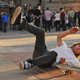 The amateur skateboarder above fell on his back 84 times in March 2004.